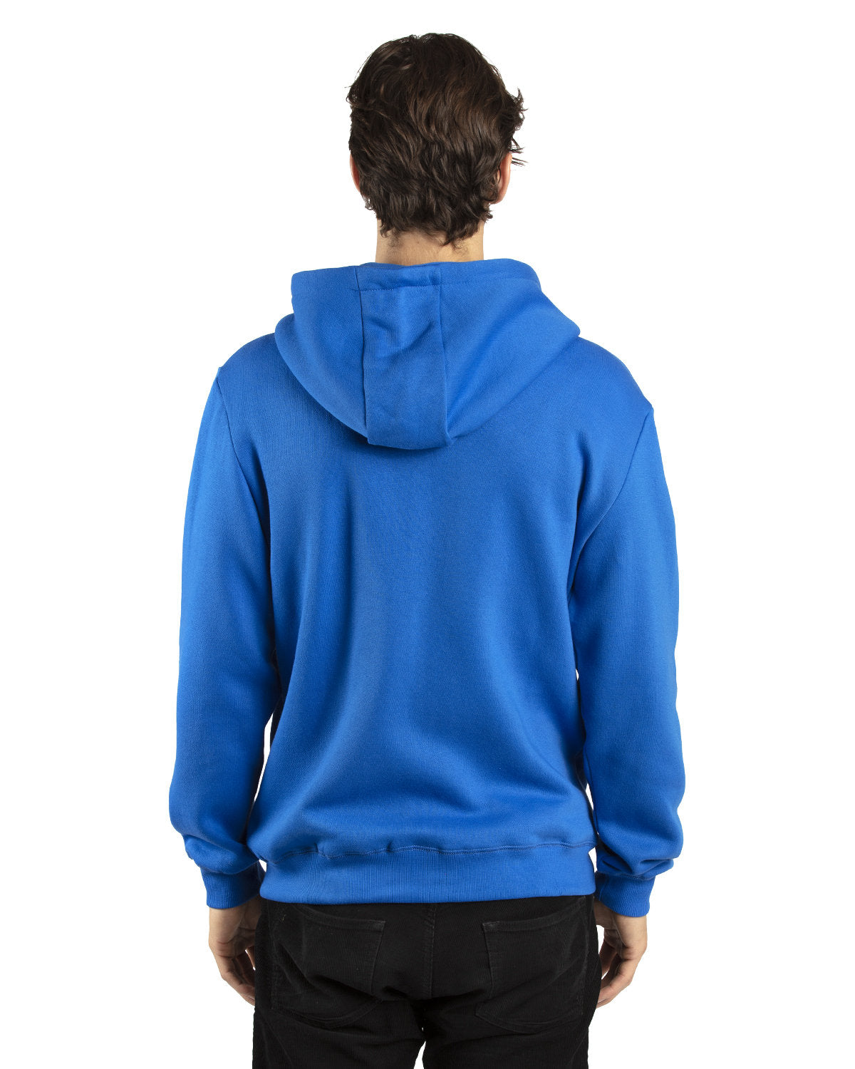 Threadfast Unisex Ultimate Fleece Full-Zip Hooded Sweatshirt - Back