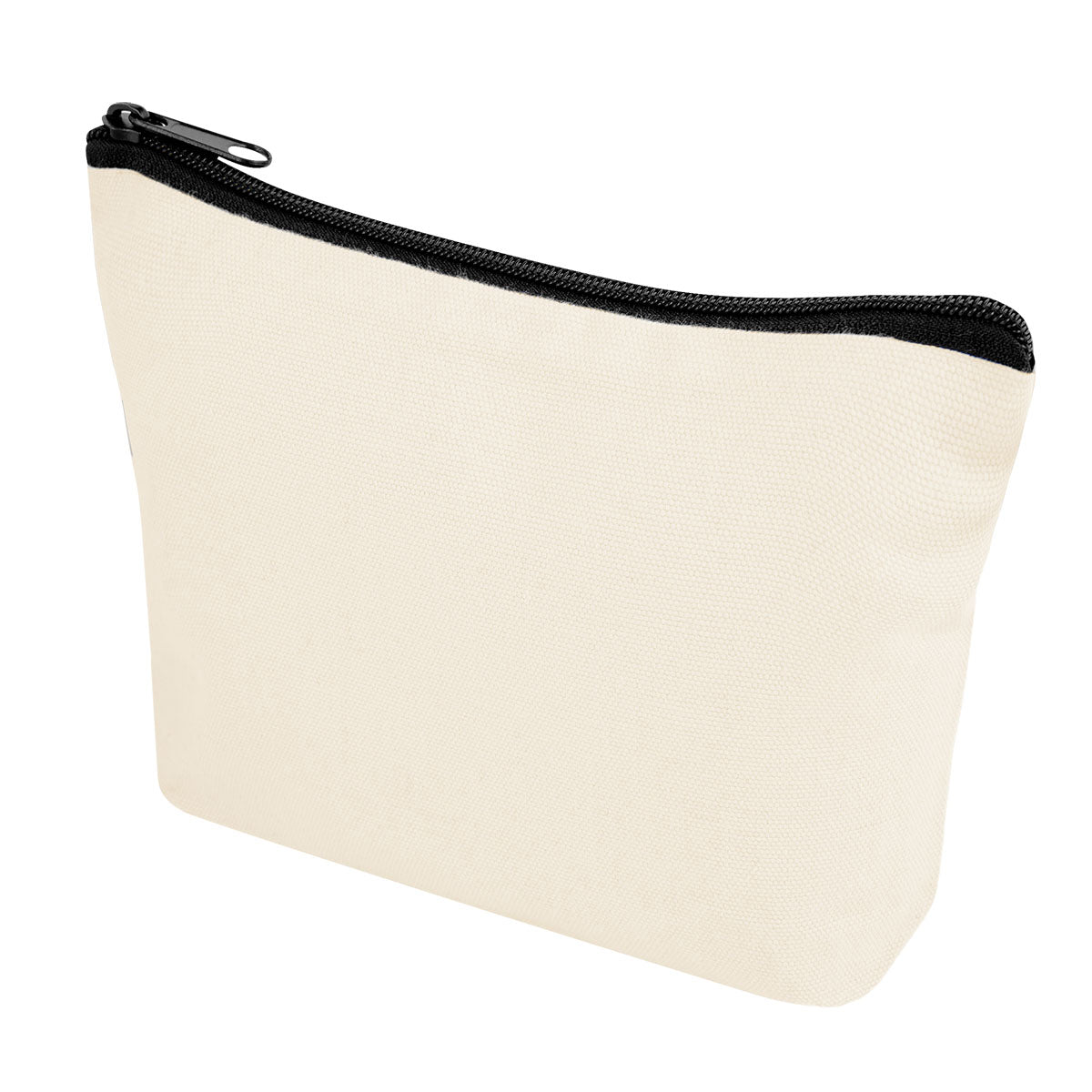 Aware™ 10 Oz. Recycled Cotton Zip Pouch - Natural