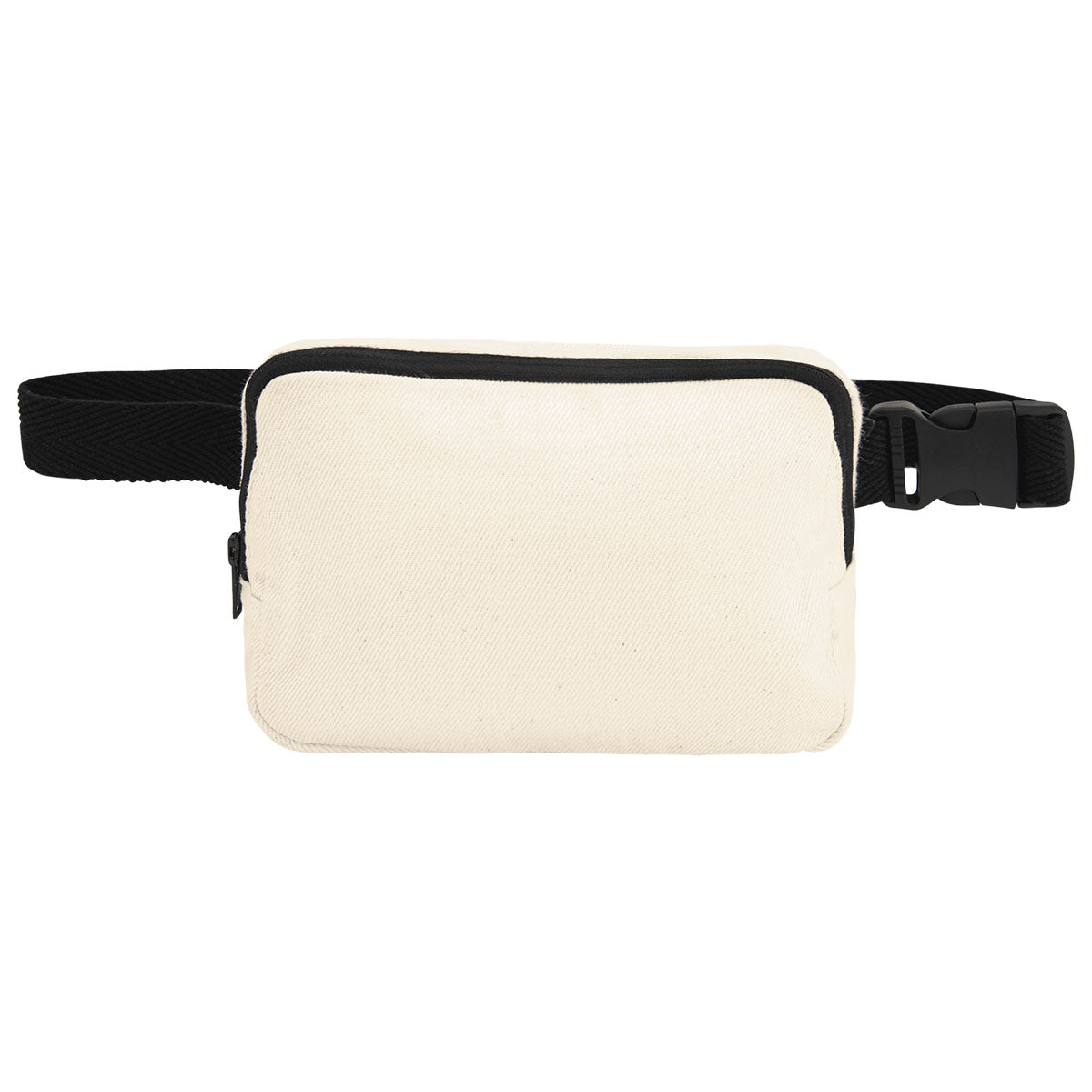 Aware™ Recycled Cotton Canvas Anywhere Belt Bag - Natural With Black