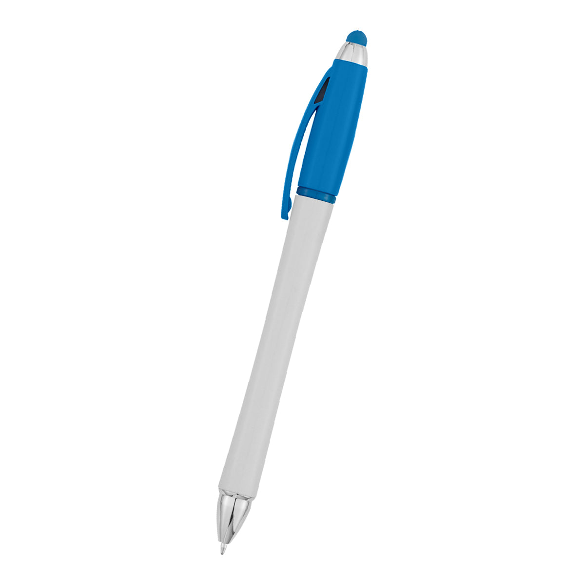 Harmony Stylus Pen With Highlighter - White With Blue