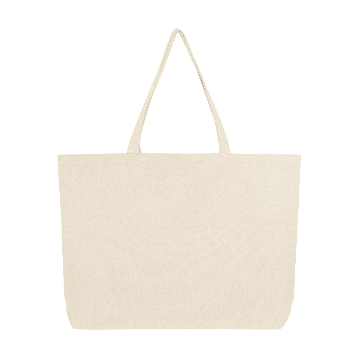 Aware™ 9 Oz. Recycled Cotton Shopper Tote Bag - Natural