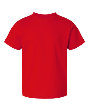 Rabbit Skins Toddler Fine Jersey Tee - Red