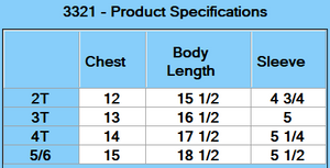 Rabbit Skins Toddler Fine Jersey Tee - Specs