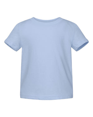 Rabbit Skins Infant Fine Jersey T-Shirt - Light Blue