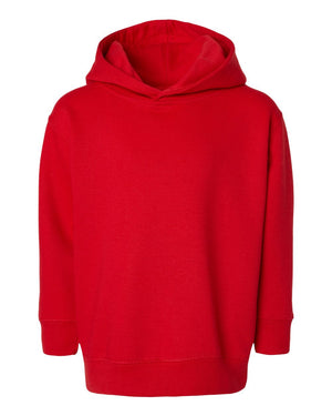 Rabbit Skins Toddler Pullover Fleece Hoodie - Red