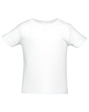 Rabbit Skins Infant Cotton Jersey T-Shirt - White