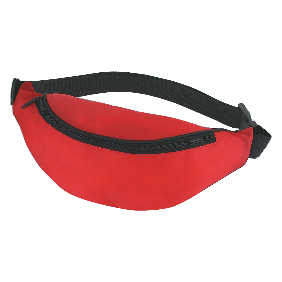 Budget Fanny Pack - Red With Black