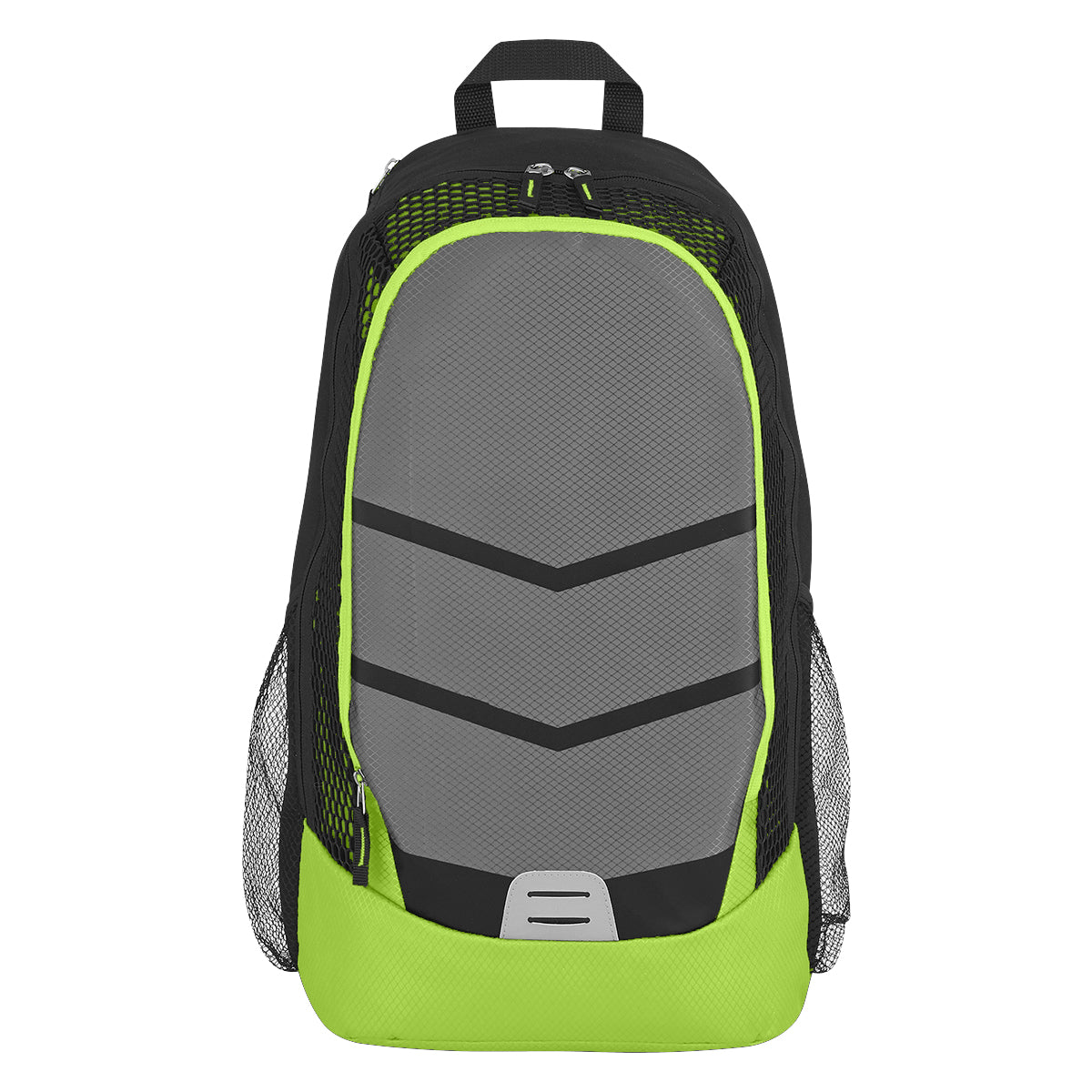 Diamond Lattice Accent Laptop Backpack - Lime