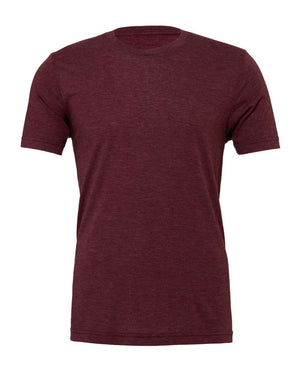 BELLA + CANVAS Unisex Triblend T-Shirt - Maroon Triblend