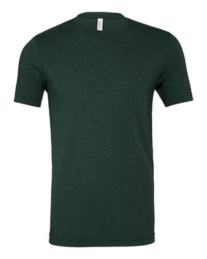 BELLA + CANVAS Unisex Triblend T-Shirt - Solid Forest Triblend