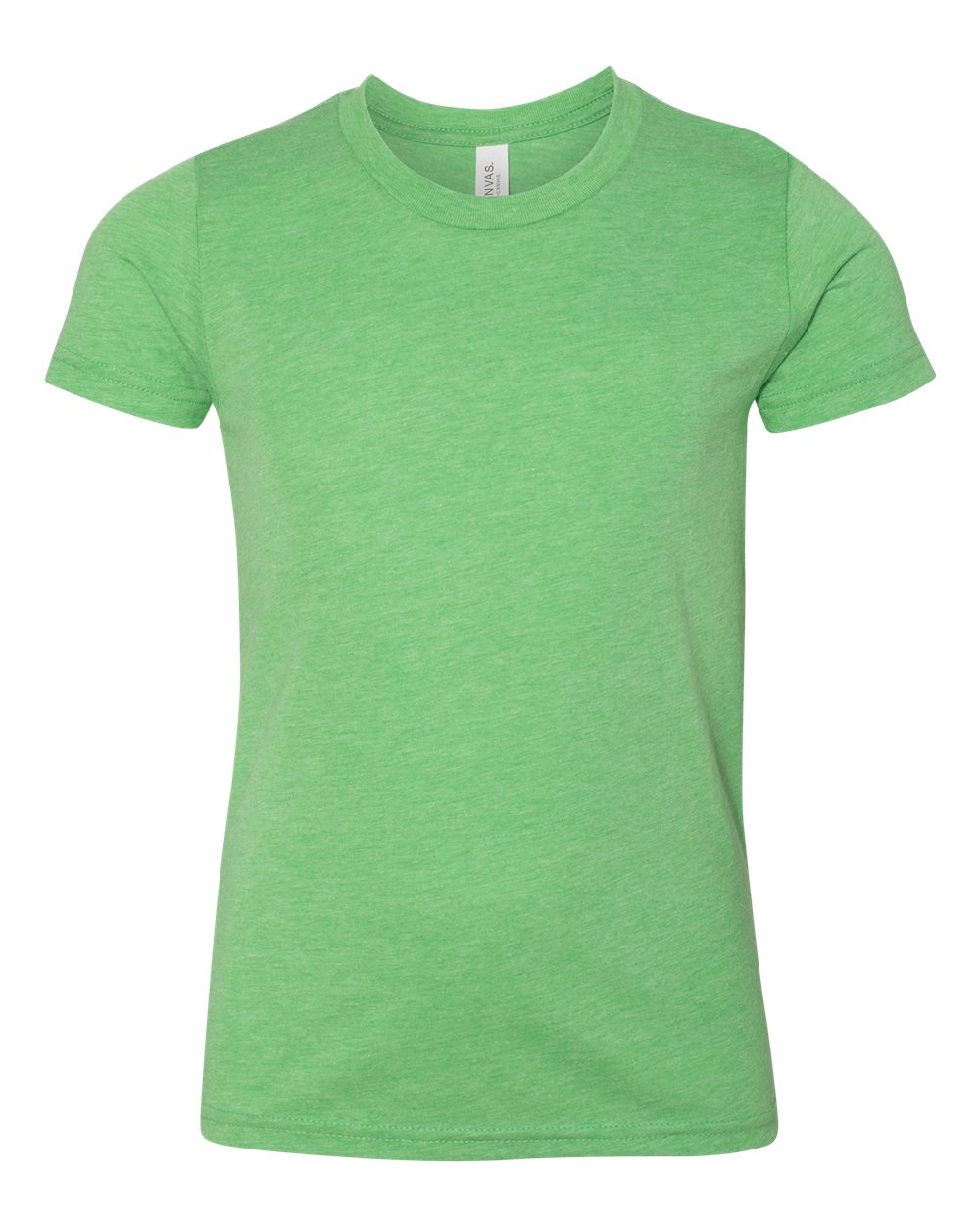 BELLA + CANVAS Youth Triblend Short-Sleeve T-Shirt - Green Triblend