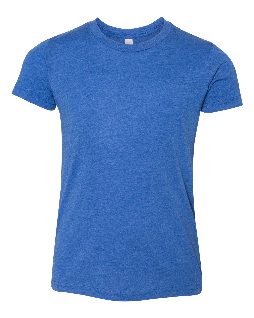 BELLA + CANVAS Youth Triblend Short-Sleeve T-Shirt - True Royal Triblend