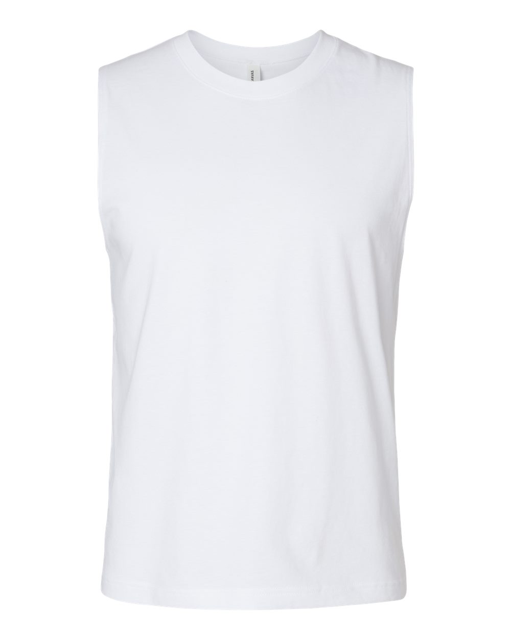 BELLA + CANVAS Unisex Jersey Muscle Tank - White