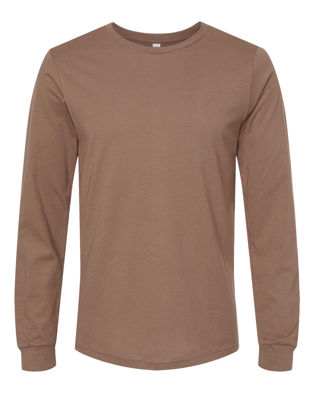 BELLA + CANVAS Unisex Jersey Long-Sleeve T-Shirt - Vintage Brown