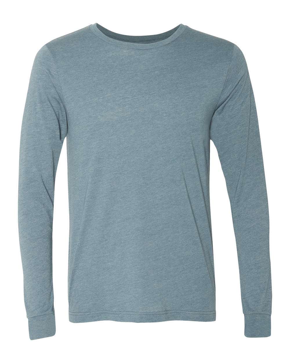 BELLA + CANVAS Unisex CVC Jersey Long-Sleeve T-Shirt - Heather Slate