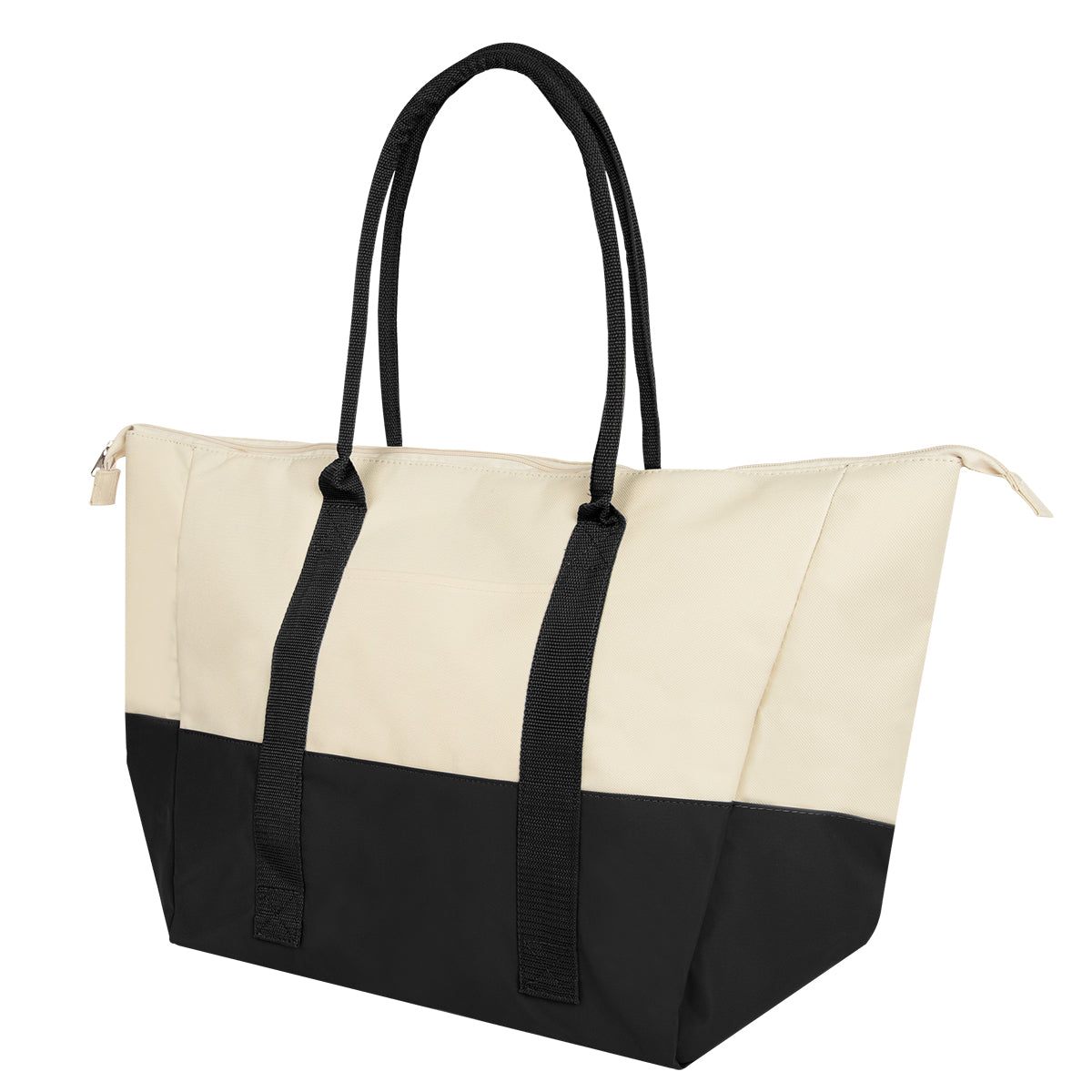 Big Chill Cooler Tote Bag - Natural With Black