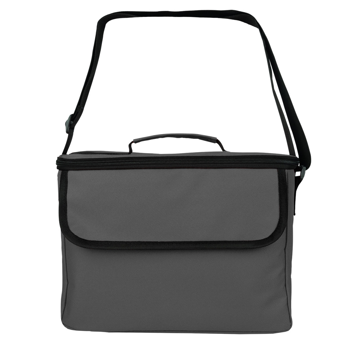 Chill Zone 12 Pk. Cooler Bag - Gray