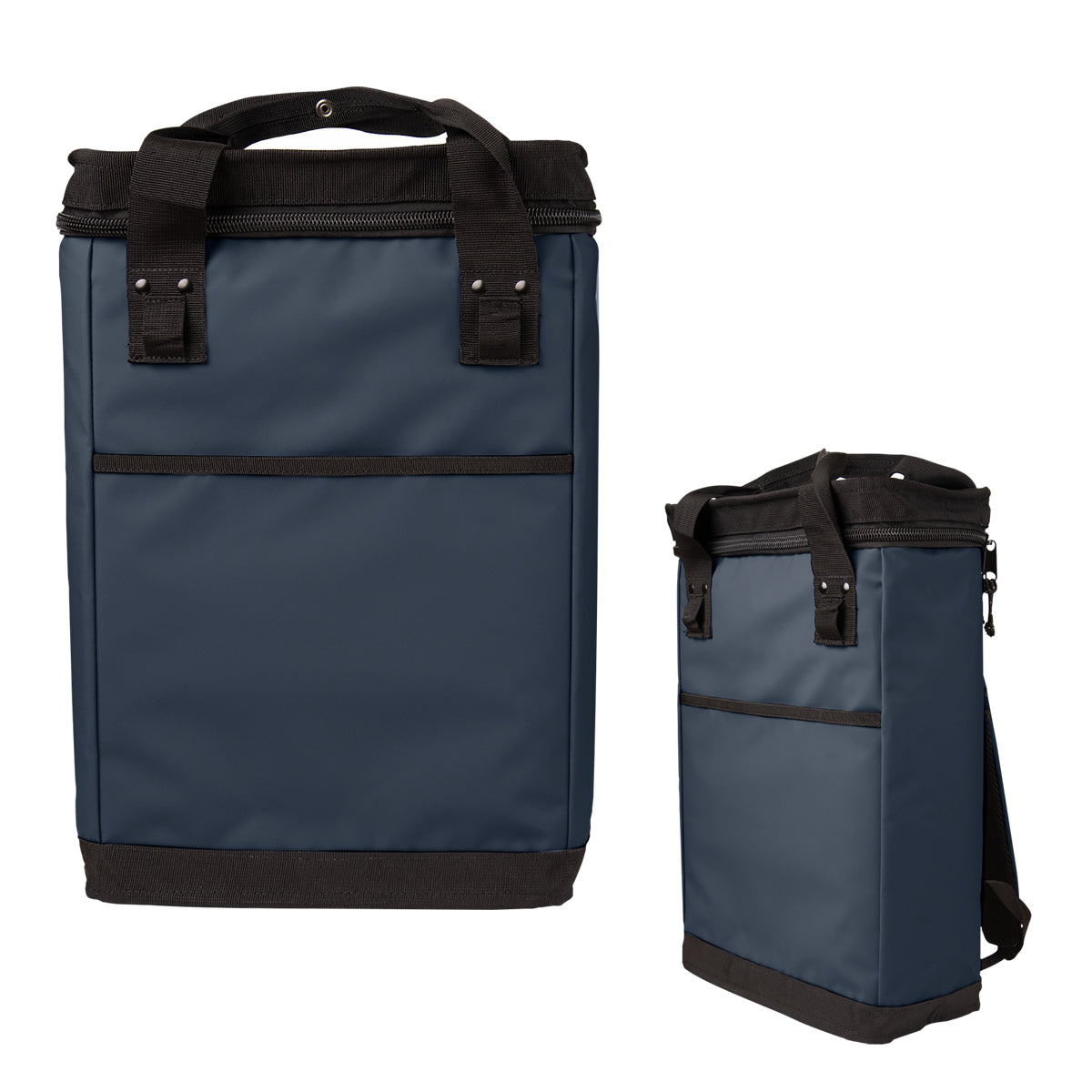 SUMMIT 24 CAN COOLER BACKPACK - Navy With Black