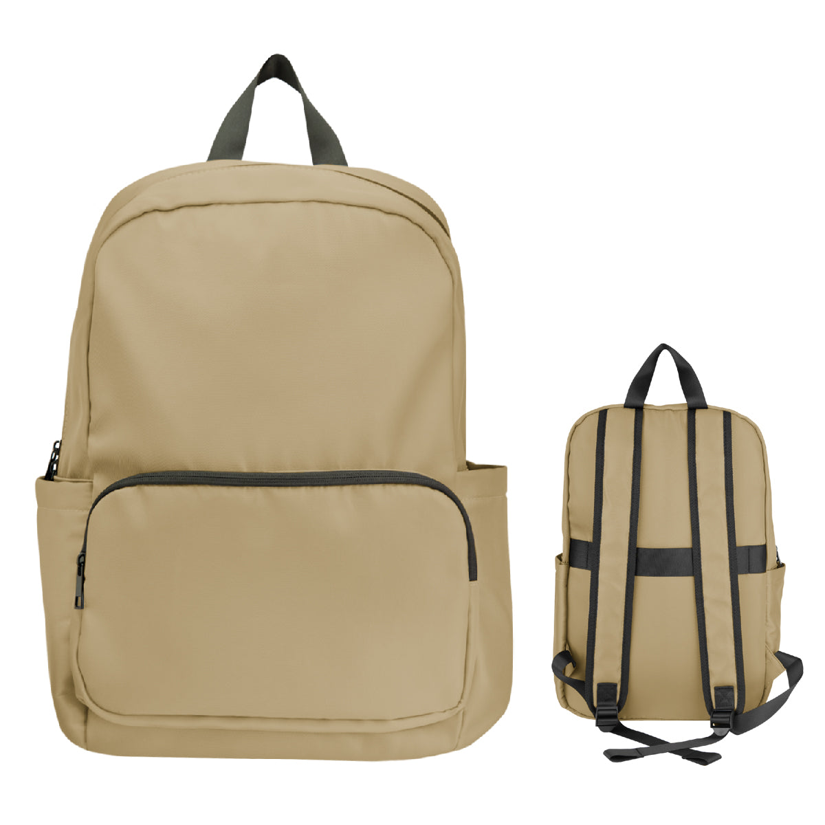 Anywhere rPET Laptop Backpack - Tan