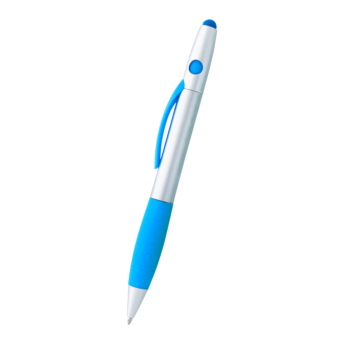 Astro Highlighter Stylus Pen - Silver With Blue
