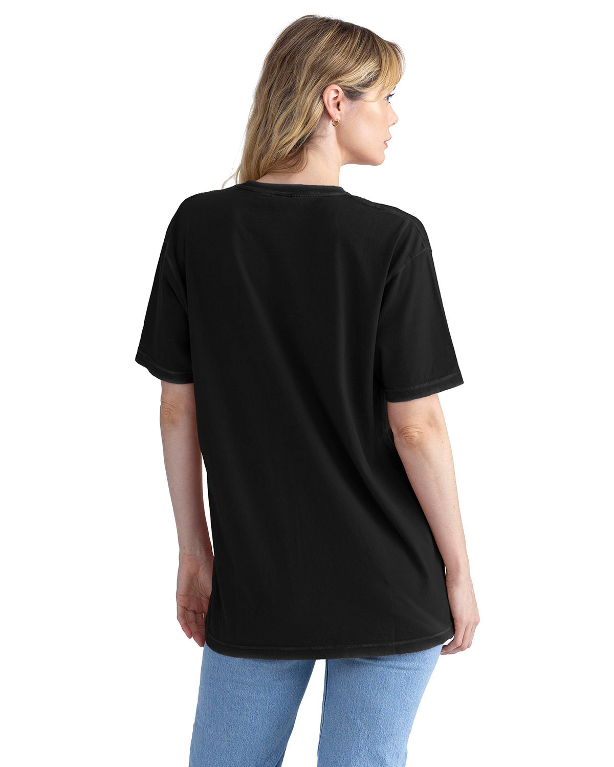 Next Level Apparel Unisex Soft Wash T-Shirt - Back