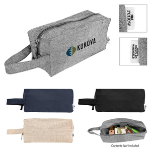 Brooke Recycled Cotton Toiletry Bag