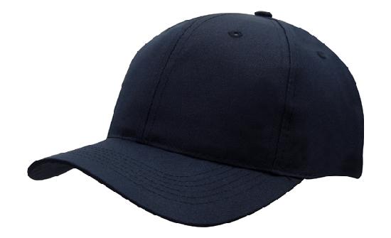 6 Panel Budget Cap - Custom Embroidered - Navy