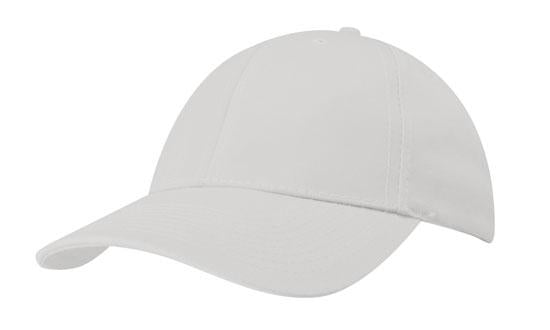 6 Panel 100% Recycled Eco Cap - Custom Embroidered - White
