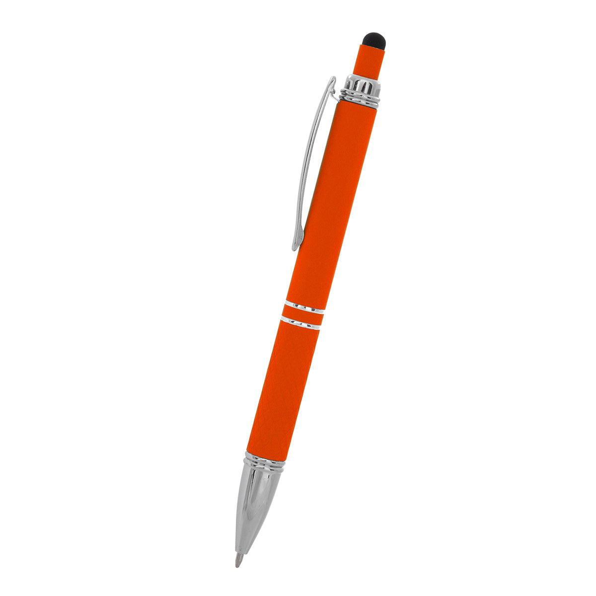 QUILTED STYLUS PEN - Orange