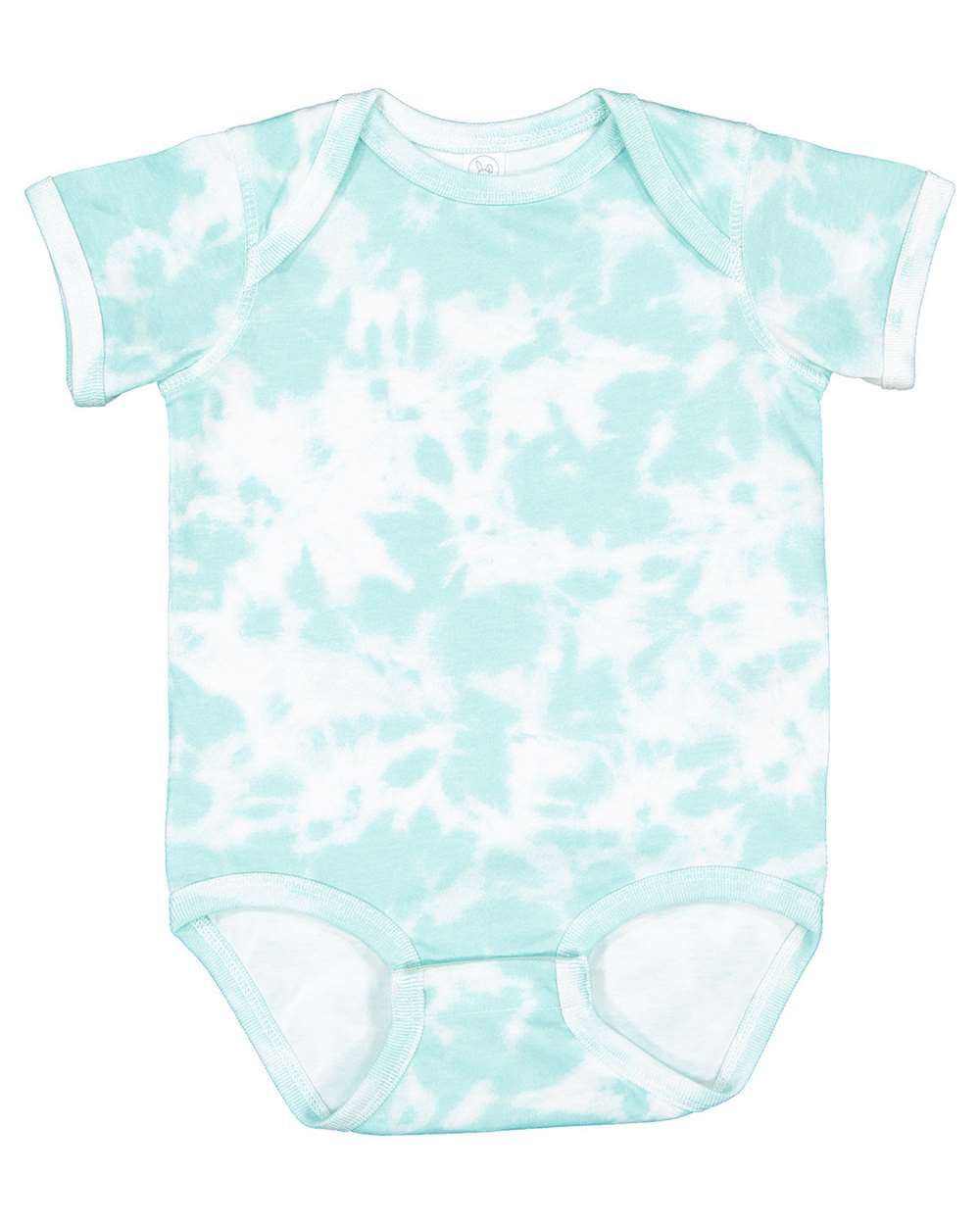 Rabbit Skins Infant Fine Jersey Bodysuit - Island Tie Dye