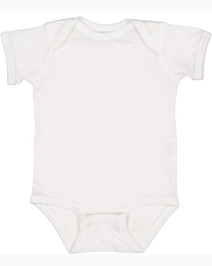 Rabbit Skins Infant Fine Jersey Bodysuit - White