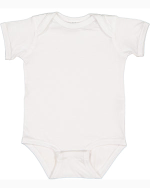 Rabbit Skins Infant Fine Jersey Bodysuit - White