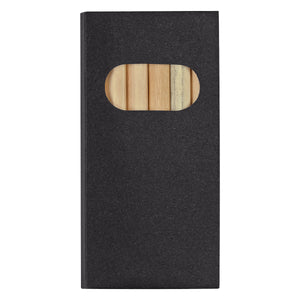 6-Piece Colored Pencil Set - Black