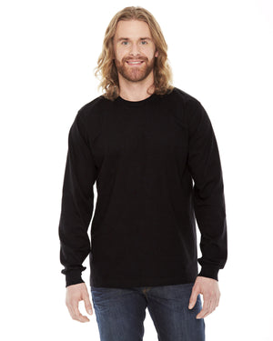 Unisex Fine Jersey Long-Sleeve T-Shirt - Black