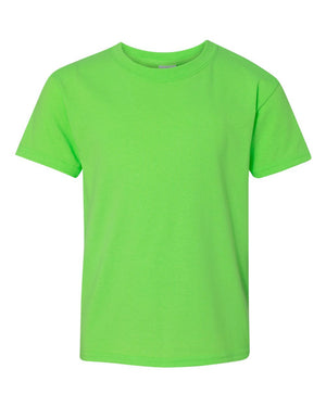 Gildan Youth Heavy Cotton™ T-Shirt - Neon Green