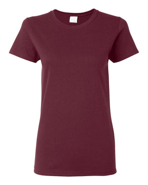 Gildan Women's Heavy Cotton™ T-Shirt - Maroon
