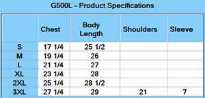 Gildan Women's Heavy Cotton™ T-Shirt - Specs