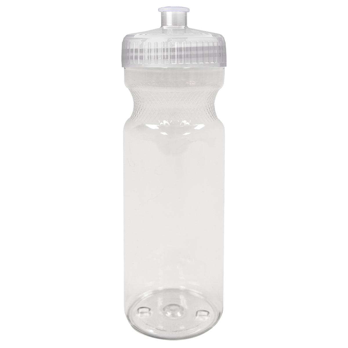 28 Oz. Poly-Clear™ Fitness Bottle - Translucent Clear