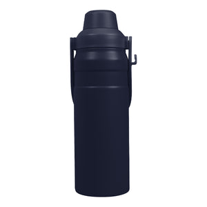 24 Oz. Summit Sip Bottle With Carry Handle - Navy Blue