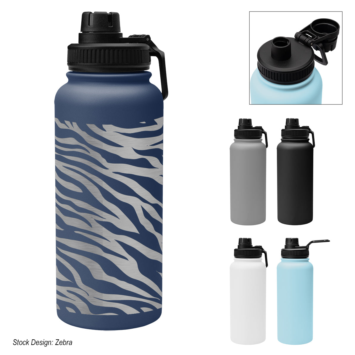 32 Oz. Recycled Stainless Steel Bottle