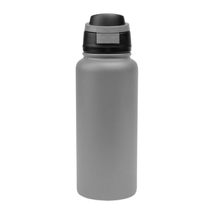 32 Oz. Pop Sip Stainless Steel Bottle - Gray