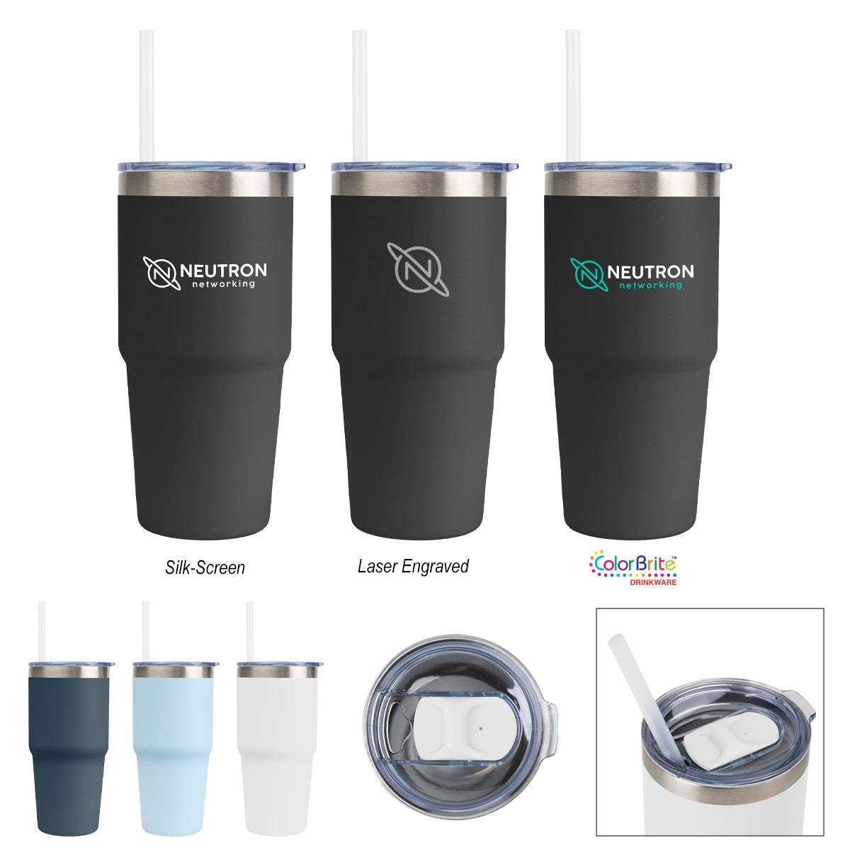 14 Oz. Brea Stainless Steel Tumbler