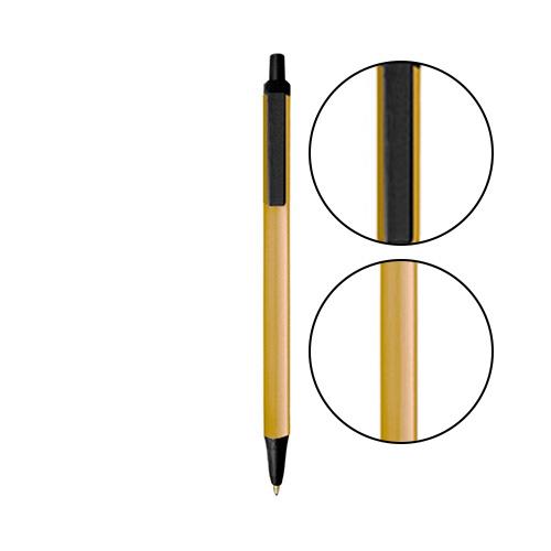 Cream BIC® Clic Stic® Pen - Cream With Black
