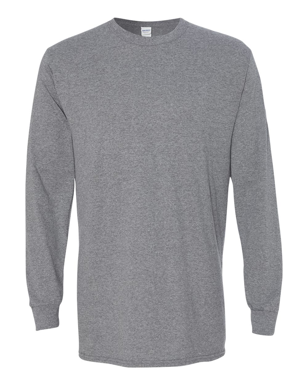 Gildan Adult Heavy Cotton™ Long-Sleeve T-Shirt - Graphite Heather