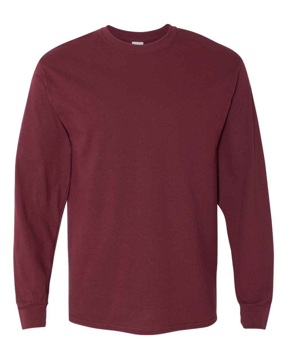 Gildan Adult Heavy Cotton™ Long-Sleeve T-Shirt - Maroon