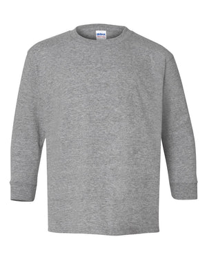 Gildan Youth Heavy Cotton™ Long-Sleeve T-Shirt - Sport Grey