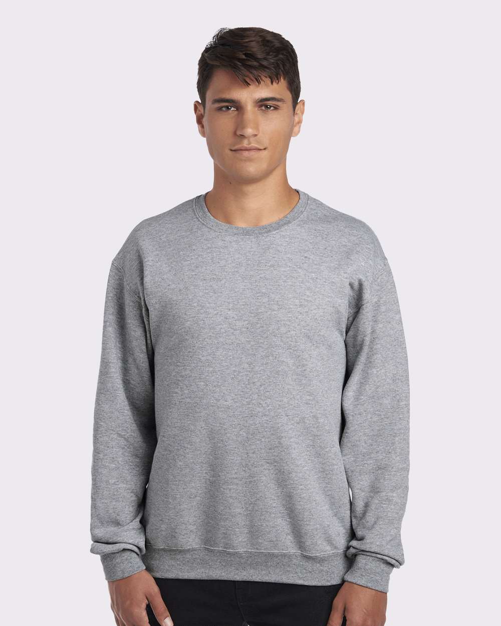 JERZEES Adult NuBlend® Fleece Crew - Athletic Heather