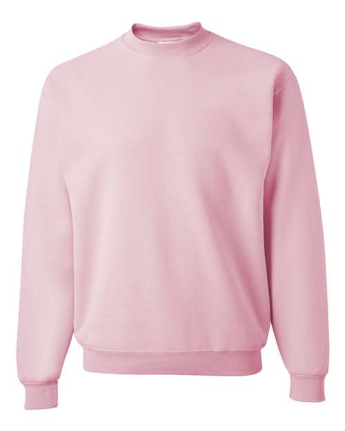 JERZEES Adult NuBlend® Fleece Crew - Classic Pink