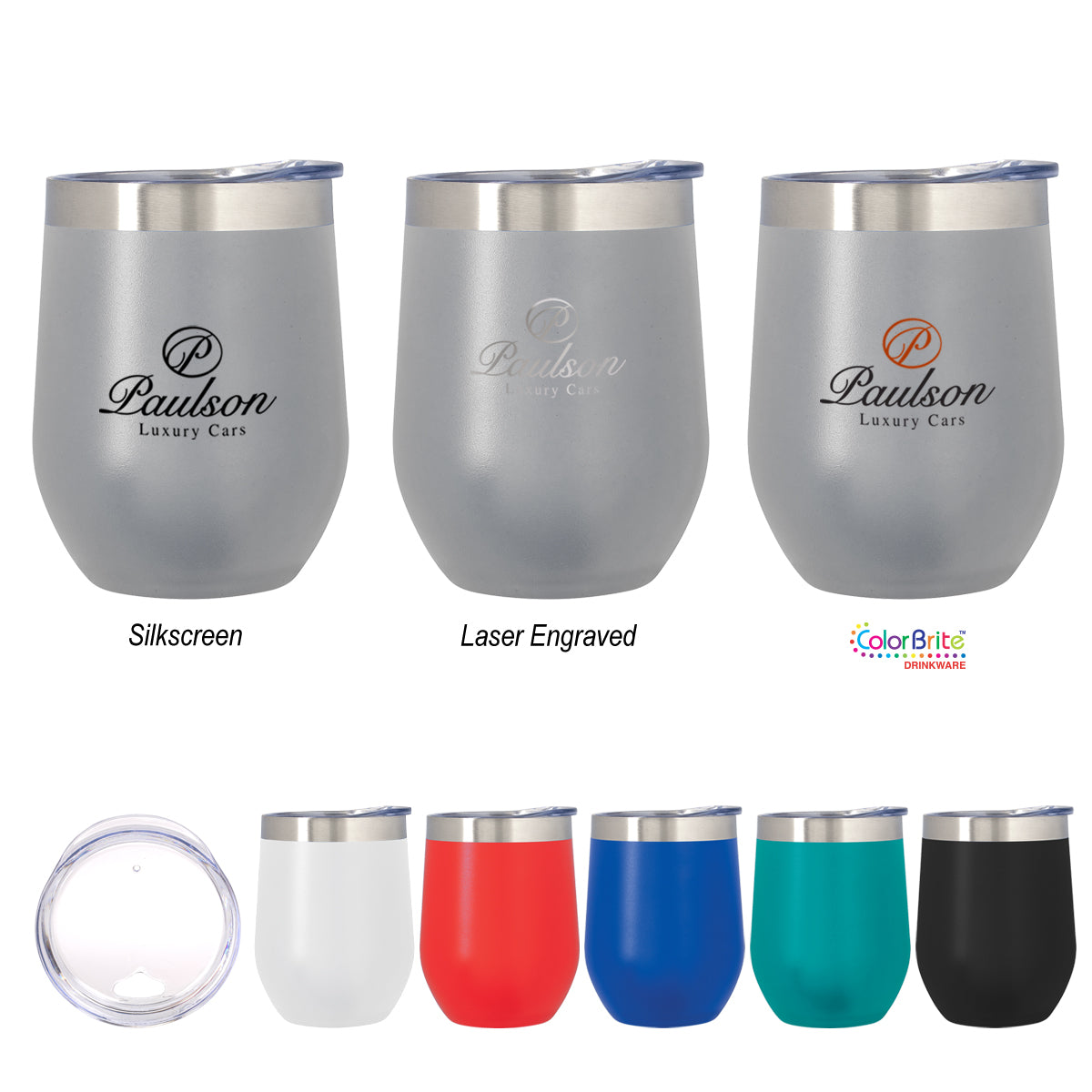 12 Oz. Vinay Stemless Wine Tumbler