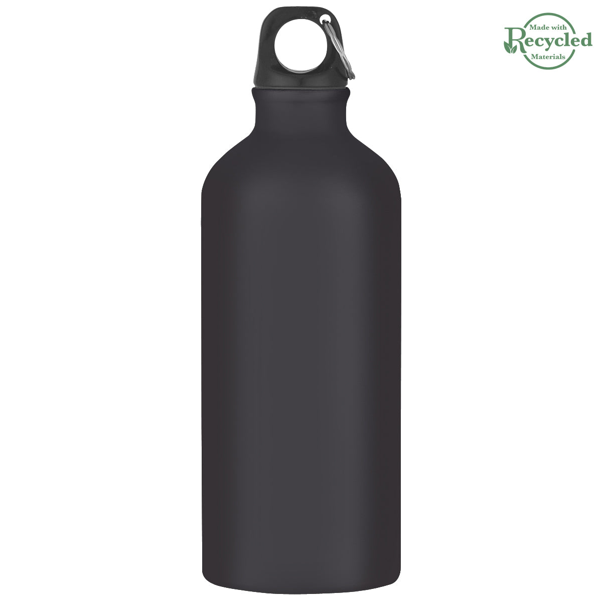 20 Oz. Aluminum Tundra  Bike Bottle - Black